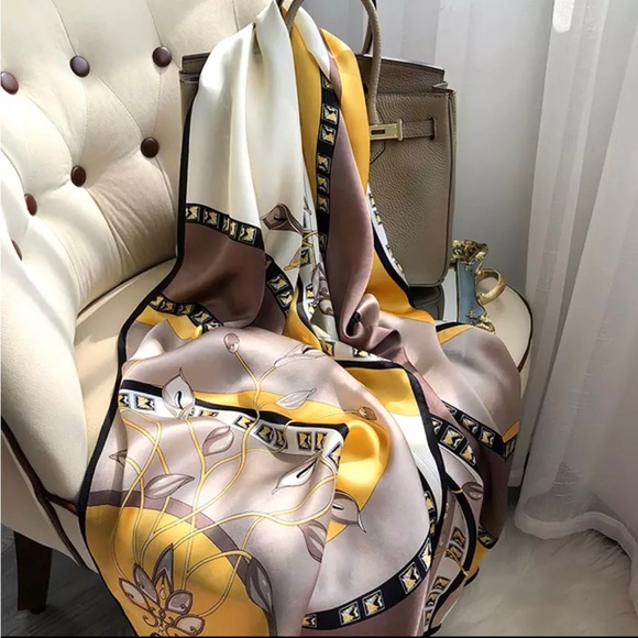 Silk Blend Scarf [68inches length] NWOT - Picture 1 of 7